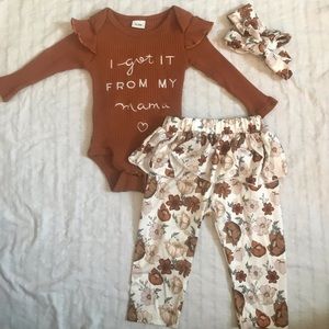 Infant Girls 2 Piece Outfit
